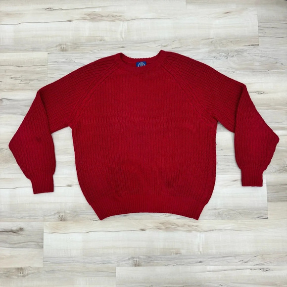 GAP Vintage Style Fisherman Sweater ramie Cotton Sz XL unisex - Picture 3 of 4